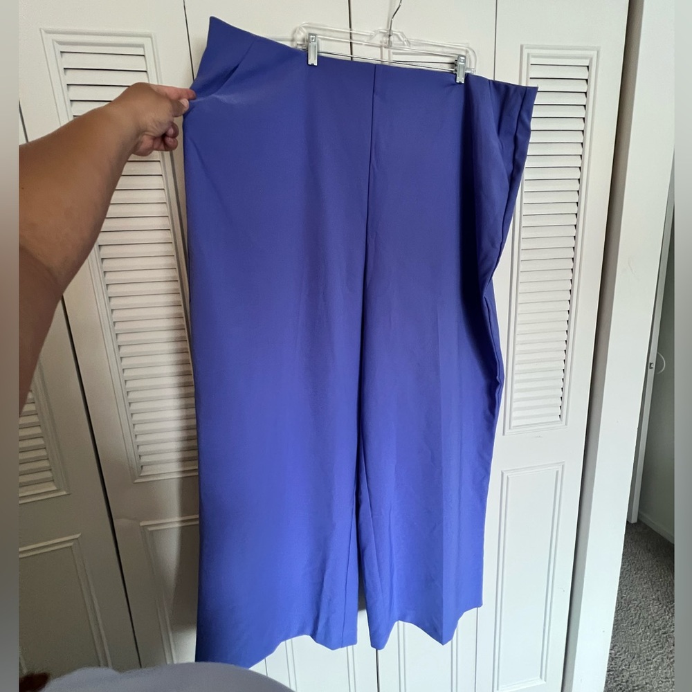 Torrid Women's Tall High-Rise Wide Leg Pants - Purple